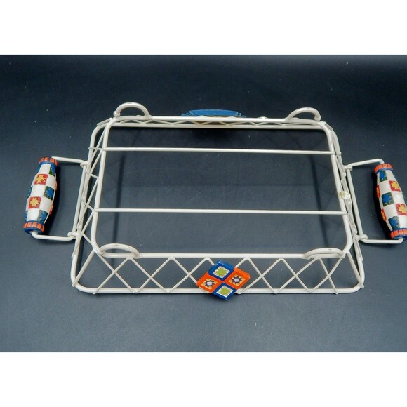 Temptations Bakeware By Tara Harvest Bounty Rectangular Basket Only 13 Inch - Picture 6 of 8